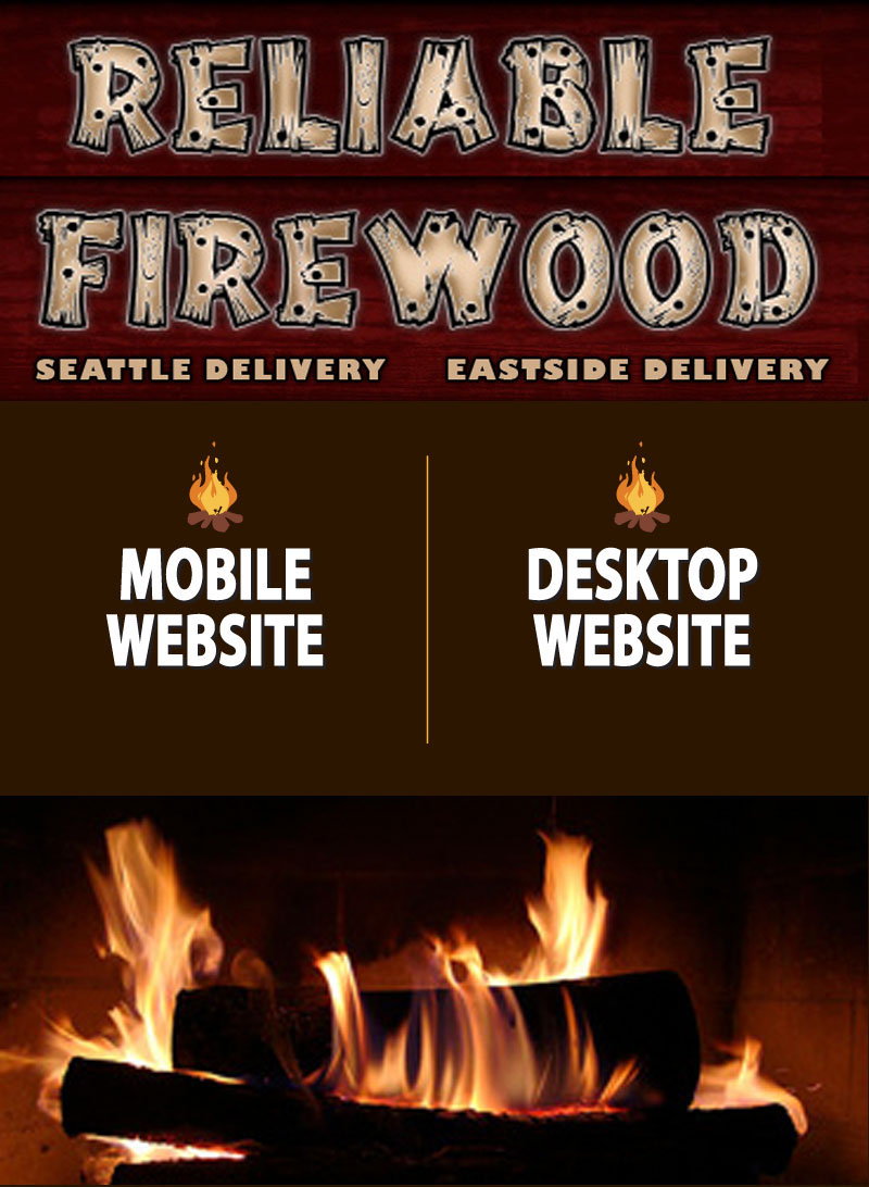 Firewood for sale in Seattle Washington - Introduction - choose mobile or desktop
